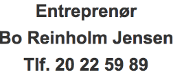 Entreprenør Bo Reinholm Jensen